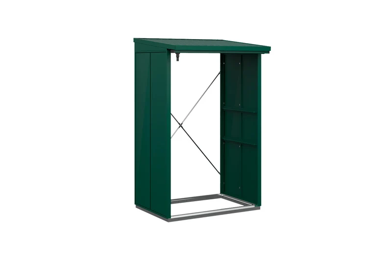 Hörmann Kaminholzregal Modern für Berry Gerätehaus