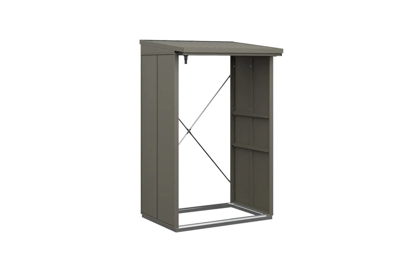 Hörmann Kaminholzregal Modern für Berry Gerätehaus