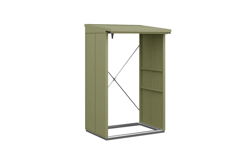 Hörmann Kaminholzregal Modern für Berry Gerätehaus