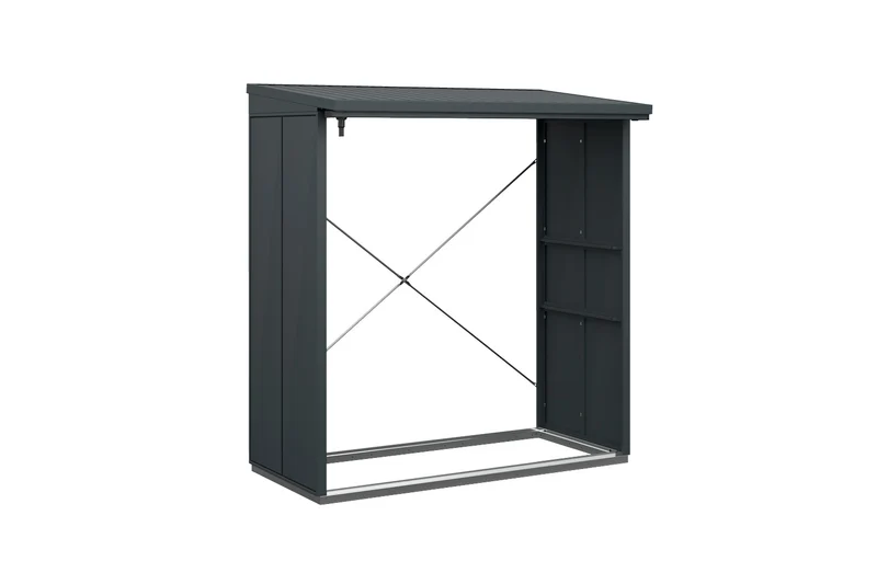 Hörmann Kaminholzregal Modern für Berry Gerätehaus