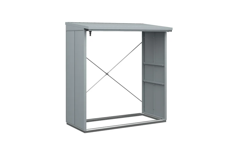 Hörmann Kaminholzregal Modern für Berry Gerätehaus