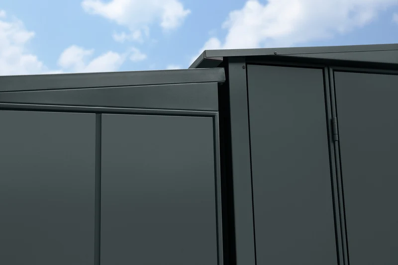 Hörmann Kaminholzregal Modern für Berry Gerätehaus