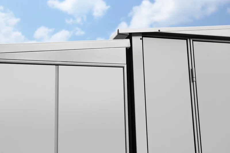 Hörmann Kaminholzregal Modern für Berry Gerätehaus