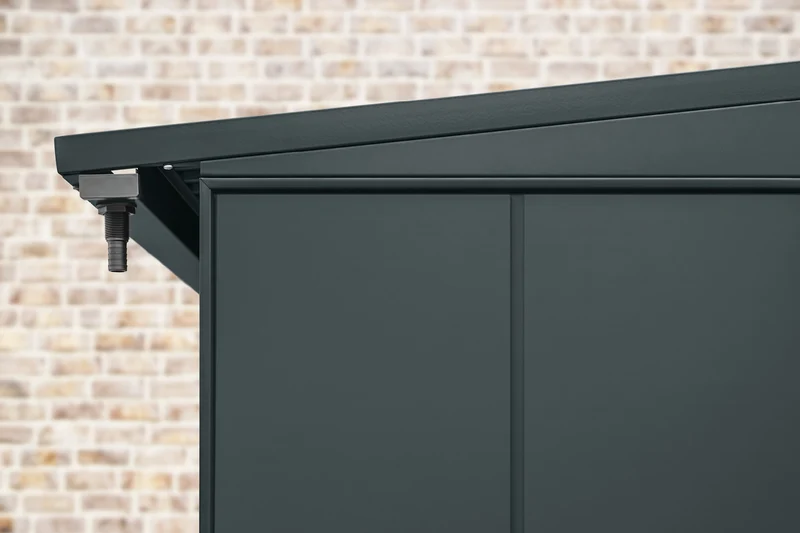 Hörmann Kaminholzregal Modern für Berry Gerätehaus