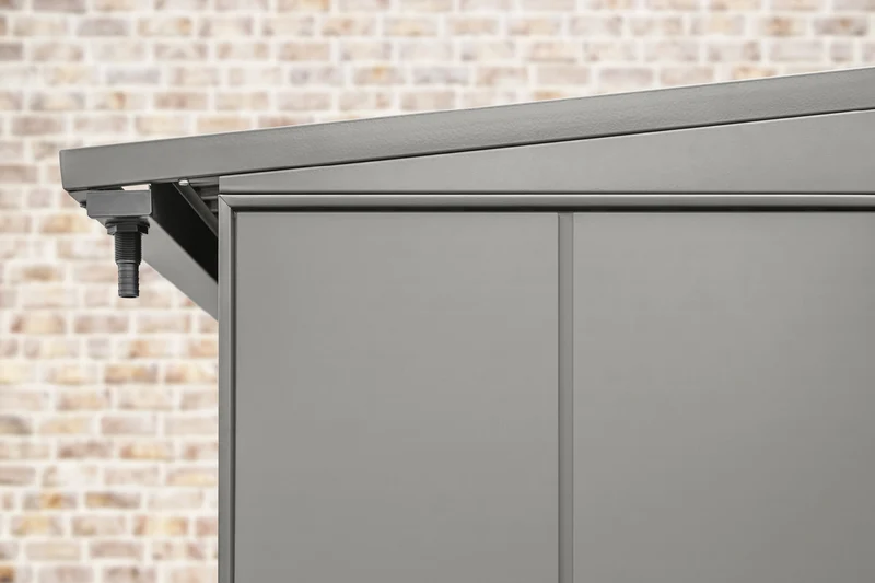 Hörmann Kaminholzregal Modern für Berry Gerätehaus