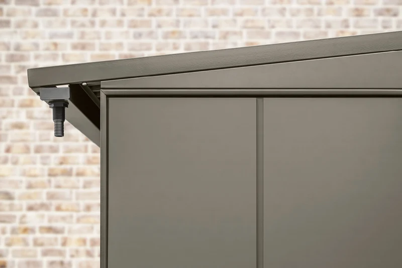 Hörmann Kaminholzregal Modern für Berry Gerätehaus