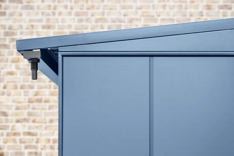 Hörmann Kaminholzregal Modern für Berry Gerätehaus