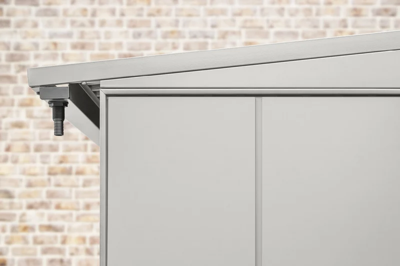 Hörmann Kaminholzregal Modern für Berry Gerätehaus