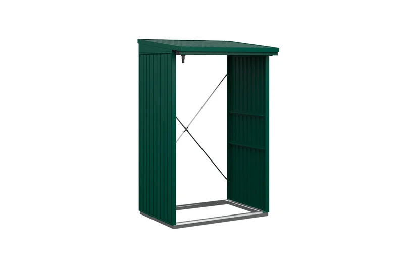 Hörmann Kaminholzregal Classic für Berry Gerätehaus