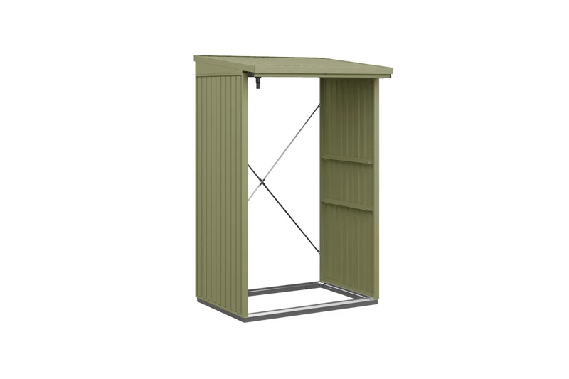 Hörmann Kaminholzregal Classic für Berry Gerätehaus