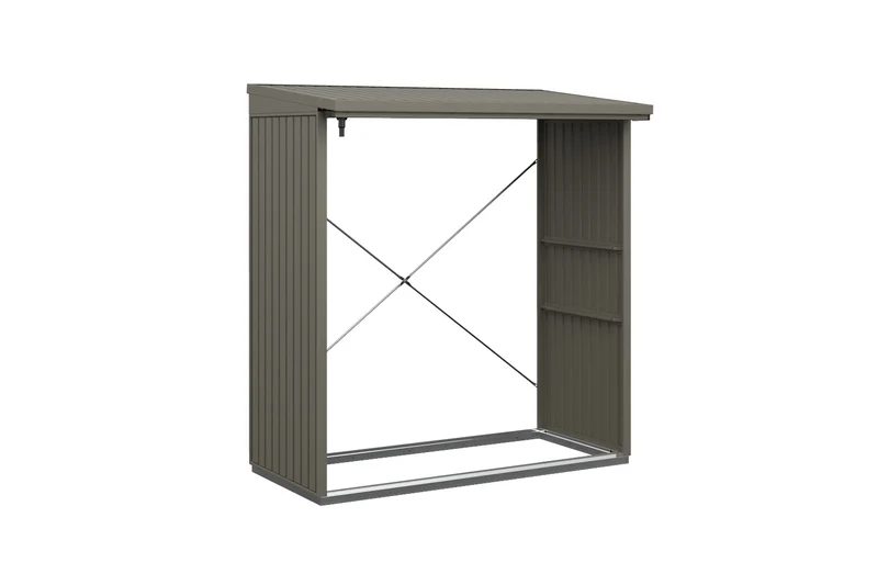 Hörmann Kaminholzregal Classic für Berry Gerätehaus