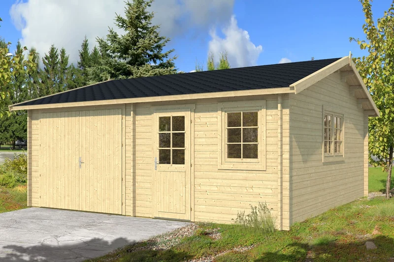 Tene Holzgarage Modell Mikkeli