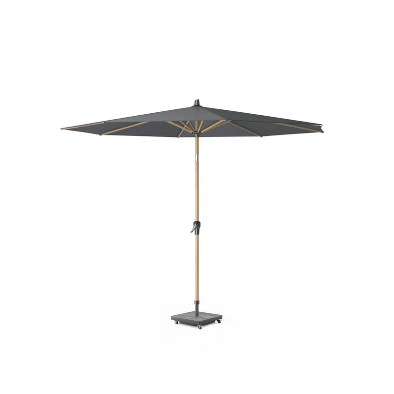 Platinum Sun & Shade parasol Riva Teak look ø300 Anthracite
