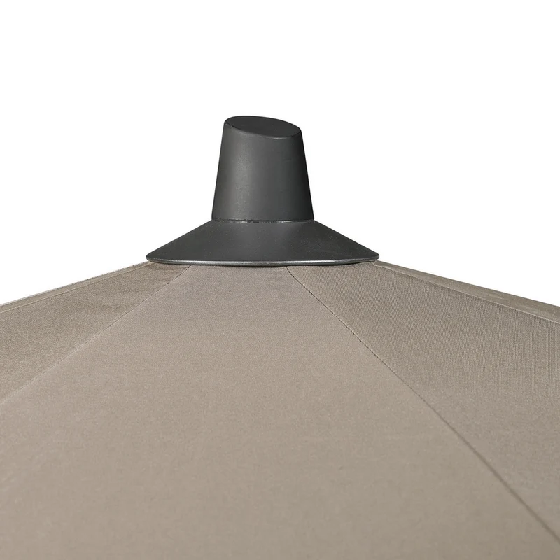 Platinum Sun & Shade parasol Riva ø350 lichtgrijs