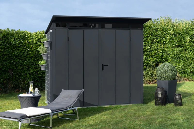 Hörmann Gerätehaus Modell Berry Modern Typ 1 mit Pultdach