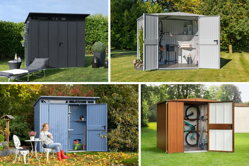 Hörmann Gerätehaus Modell Berry Classic Typ 1 mit Satteldach