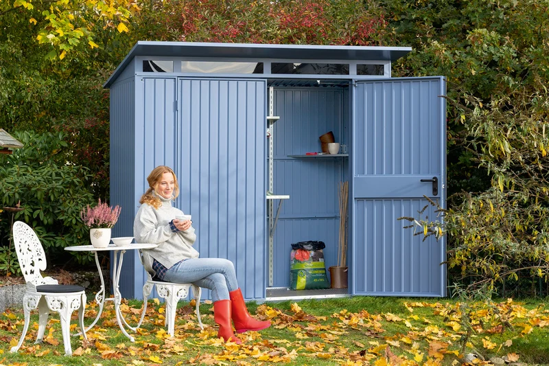 Hörmann Gerätehaus Modell Berry Classic Typ 1 mit Pultdach