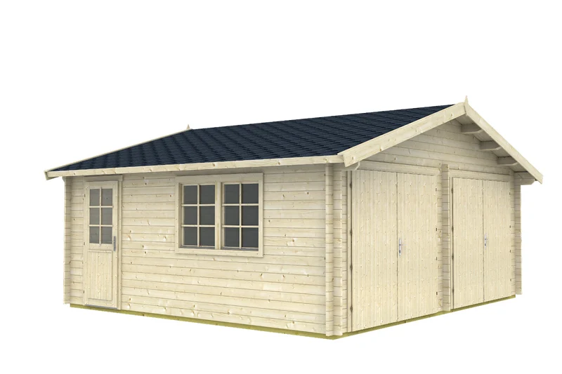 Tene Holzgarage Modell D