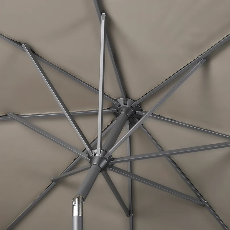 Platinum Sun & Shade parasol Riva 250x250 olijf