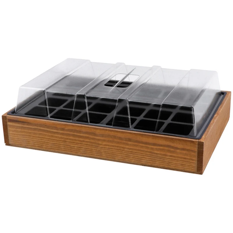 SIENA GARDEN Anzuchtkiste inkl. Topfplatte, Holz