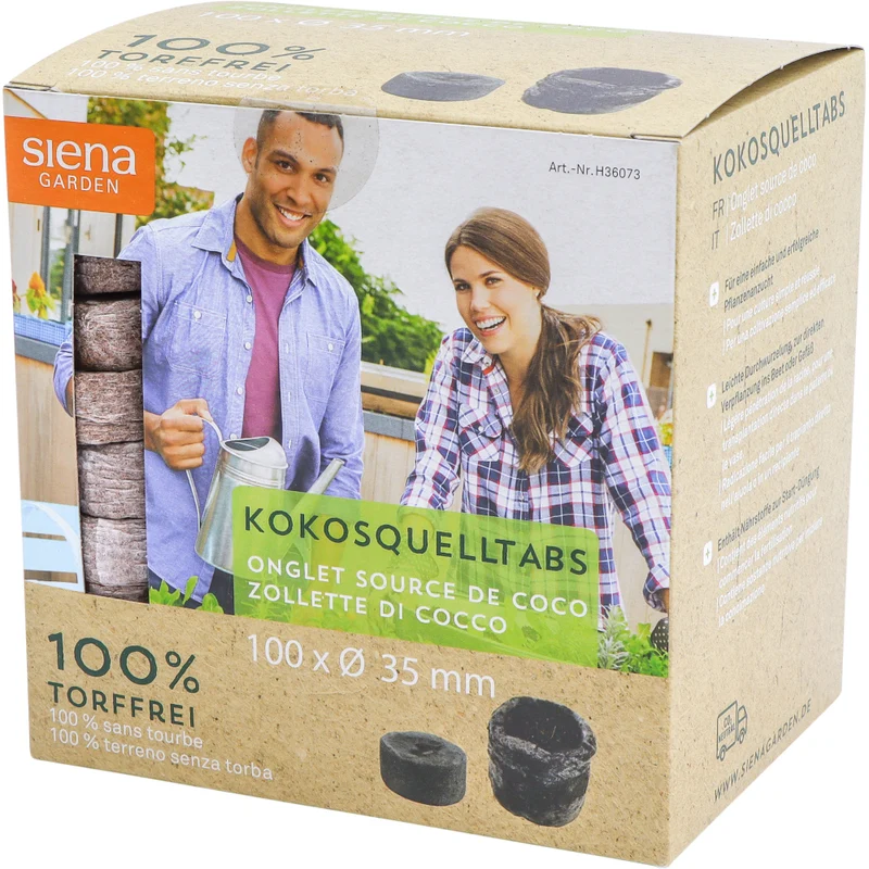 SIENA GARDEN Kokos Quelltabs