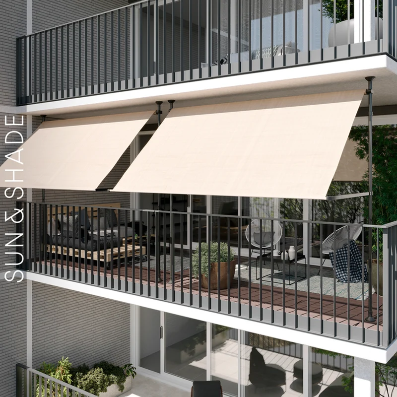Platinum Sun & Shade Coolfit rolgordijn, B98xL240cm, Zand