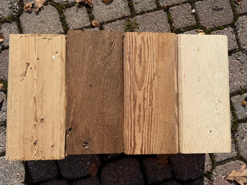 Altholz Balken nach Maß laminiert (Altholz Optik)