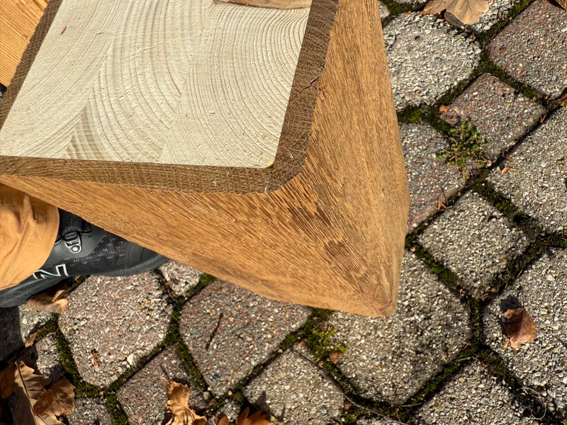 Altholz Balken nach Maß laminiert (Altholz Optik)