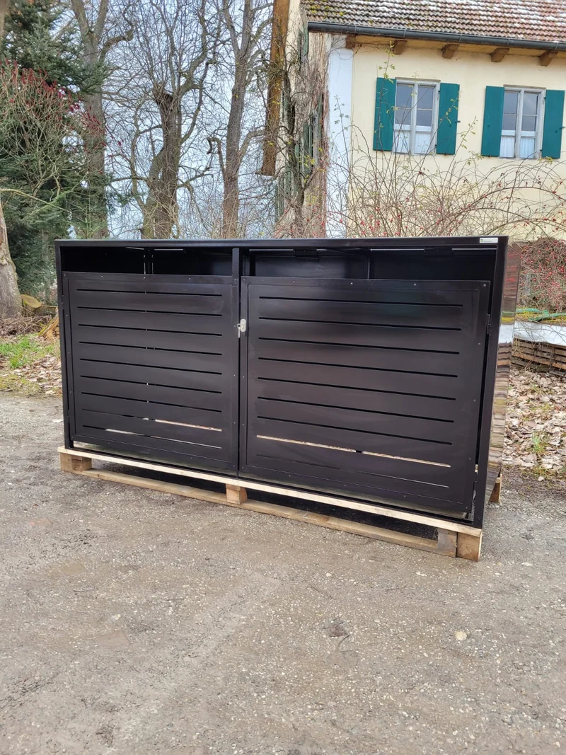Fahrradbox für 4 Fahrräder, E-Bike, Allzweckbox
