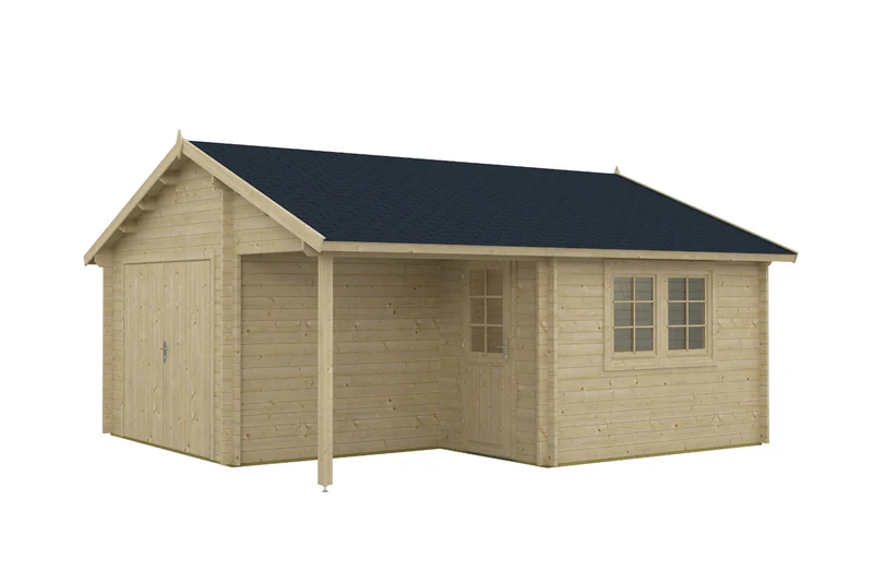 Tene Holzgarage Modell Garage Oulu