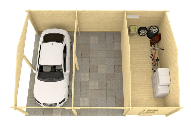 Tene Carport Modell Garage Vaasa