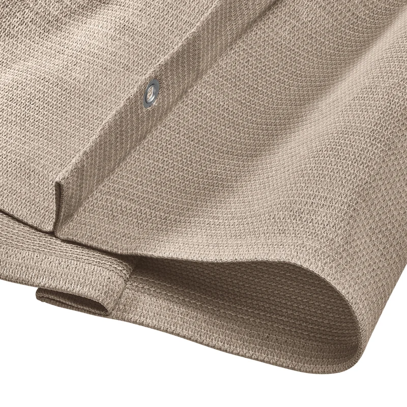 Platinum Sun & Shade Coolfit harmonica schaduwdoek, B370xL370cm, Greige
