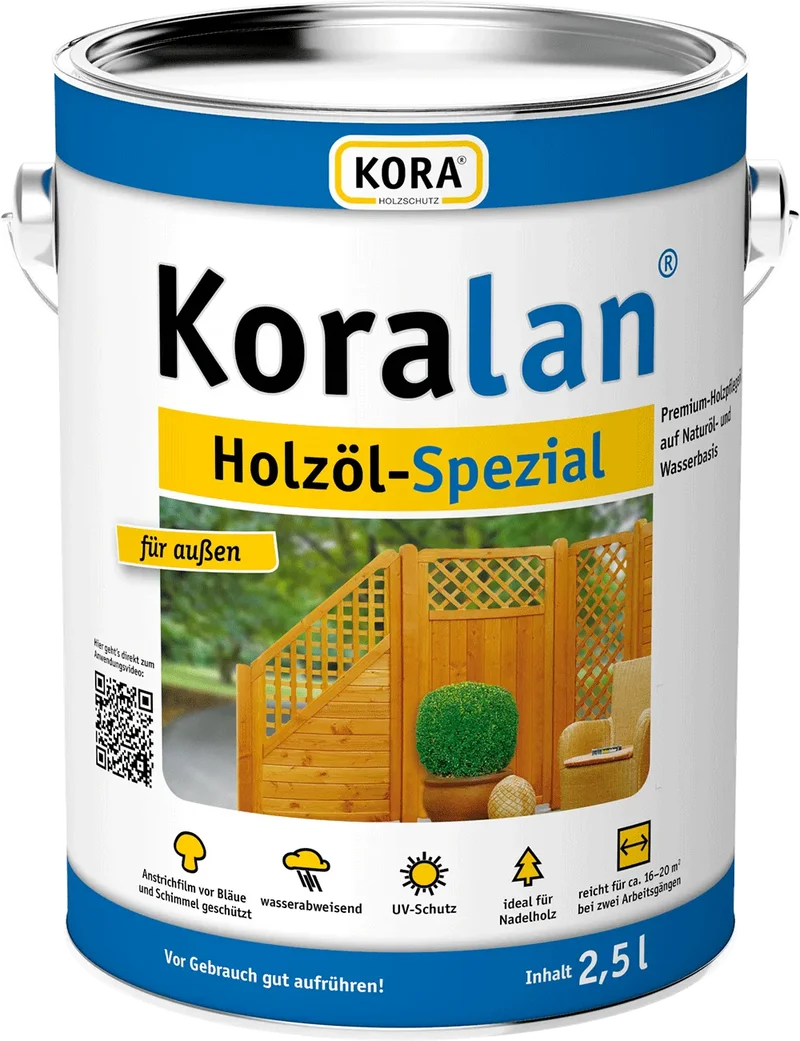 Koralan Holzöl Spezial, Pflegeöl