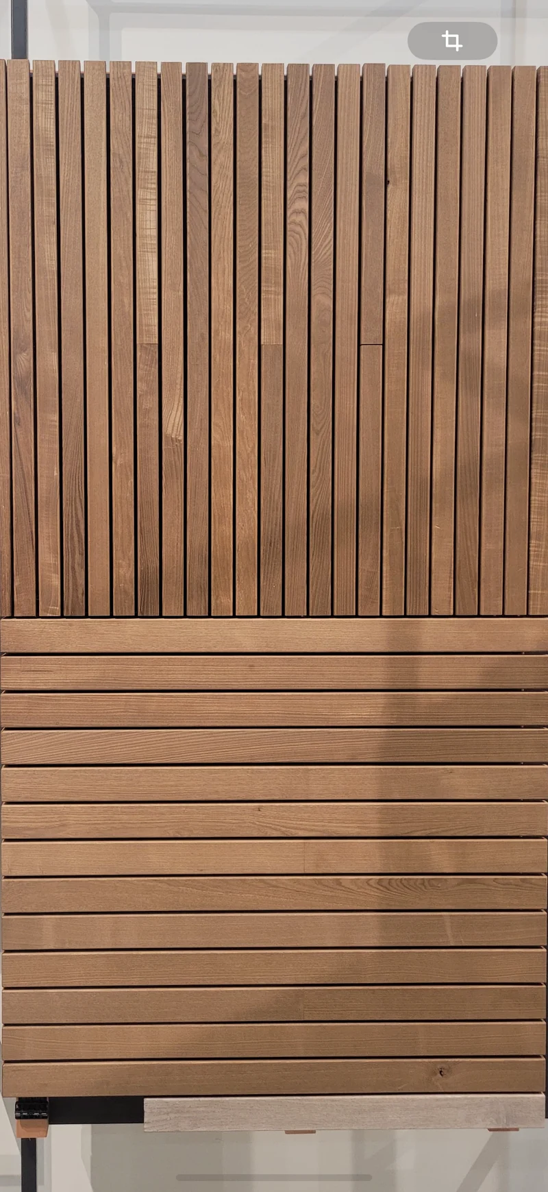 Thermoesche Fassade Wandverkleidung 40, 64, 118mm wilder Maserung