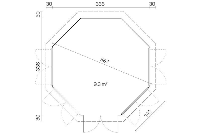 Tene Pavillon Modell Emma 4F