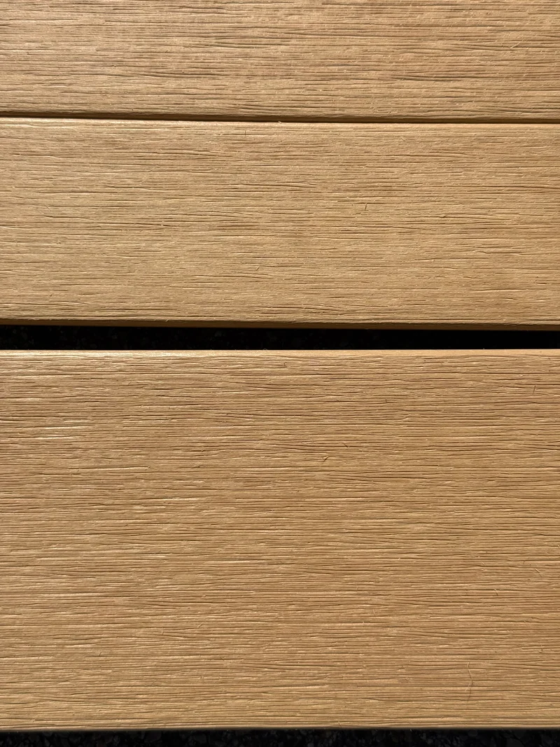 Sand WPC Wandverkleidung Fassade Vario 3 Breiten 20 x 45 - 64 - 118mm