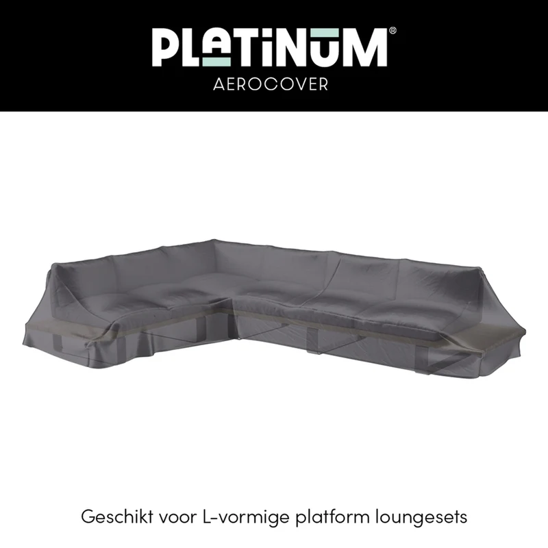 Platinum AeroCover Loungeset platformhoes links 325x255x90xH30/45/70