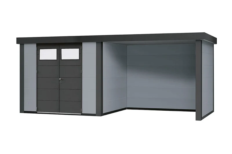 Telluria Gerätehaus Modell Classico 3024 mit Lounge