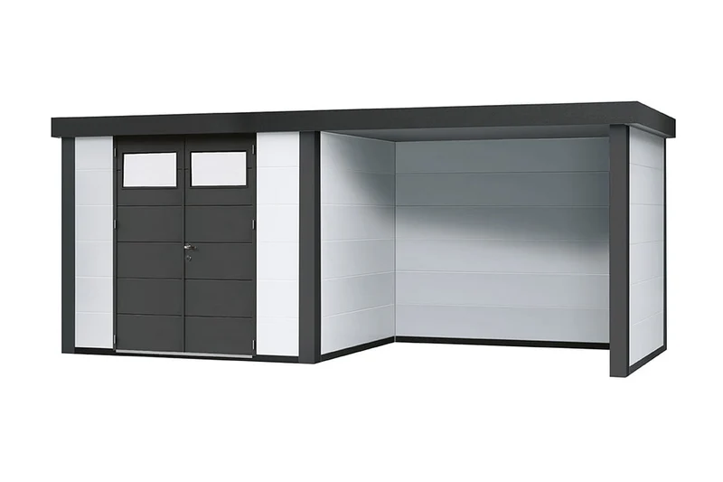 Telluria Gerätehaus Modell Classico 3024 mit Lounge