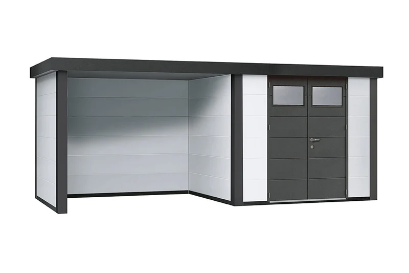 Telluria Gerätehaus Modell Classico 3024 mit Lounge