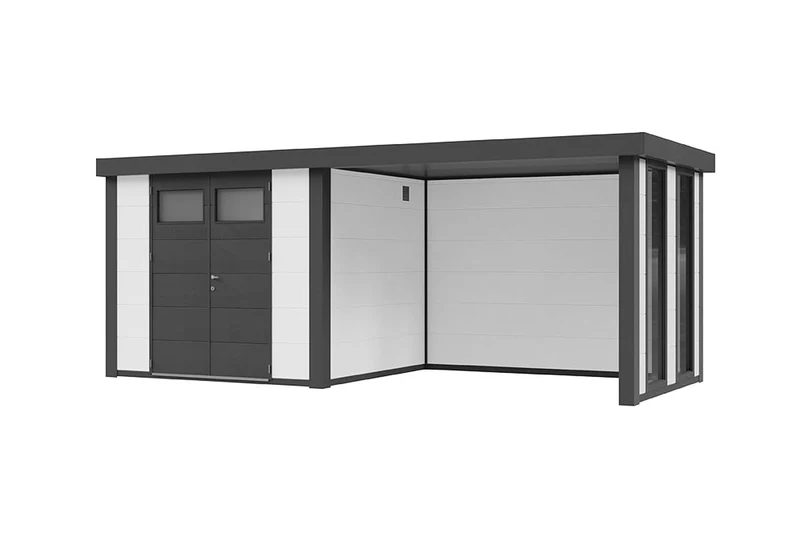 Telluria Gerätehaus Modell Classico 3024 mit Lounge