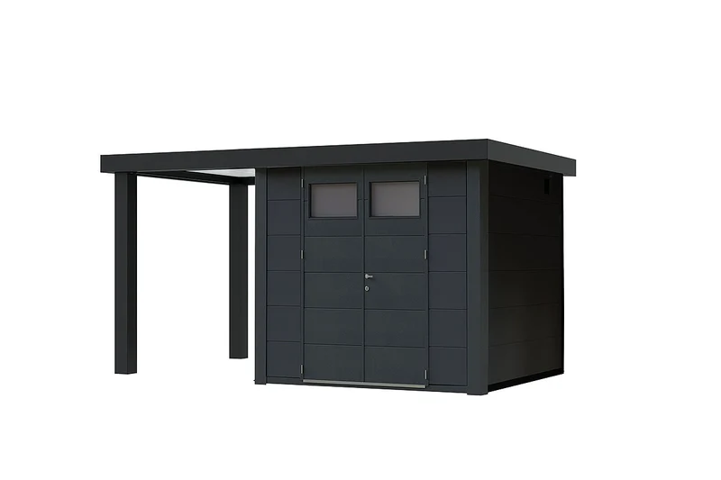 Telluria Gerätehaus Modell Classico 3024 mit Seitendach