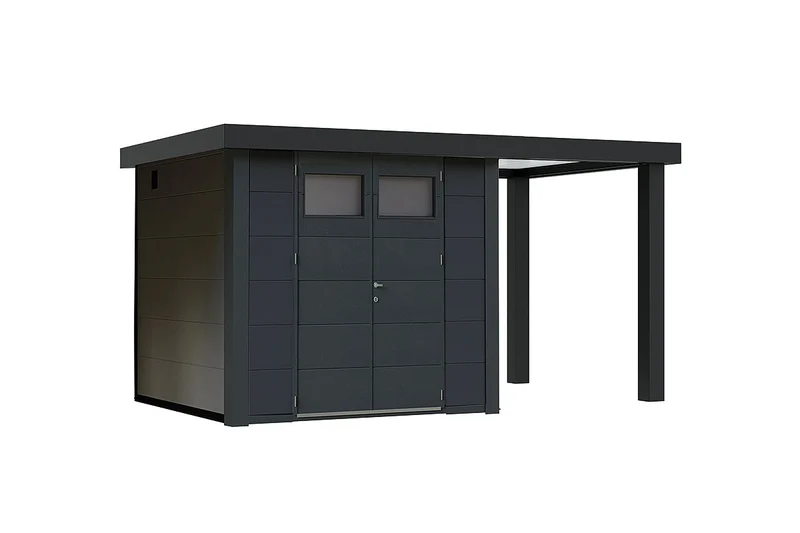 Telluria Gerätehaus Modell Classico 3024 mit Seitendach