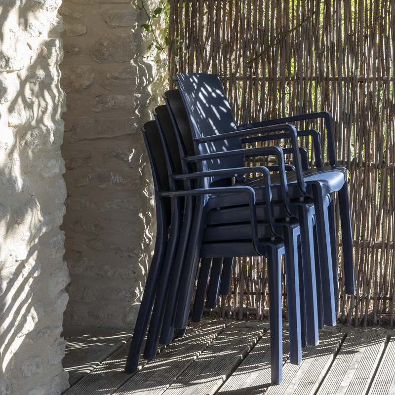 Fauteuil de jardin Milton grainé - mat