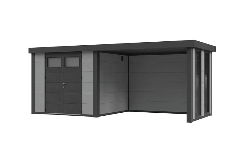Telluria Gerätehaus Modell Classico 2724 mit Lounge