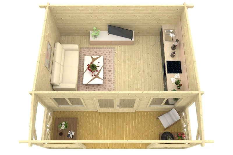 Lasita Maja Ferienhaus Modell Staffordshire 2