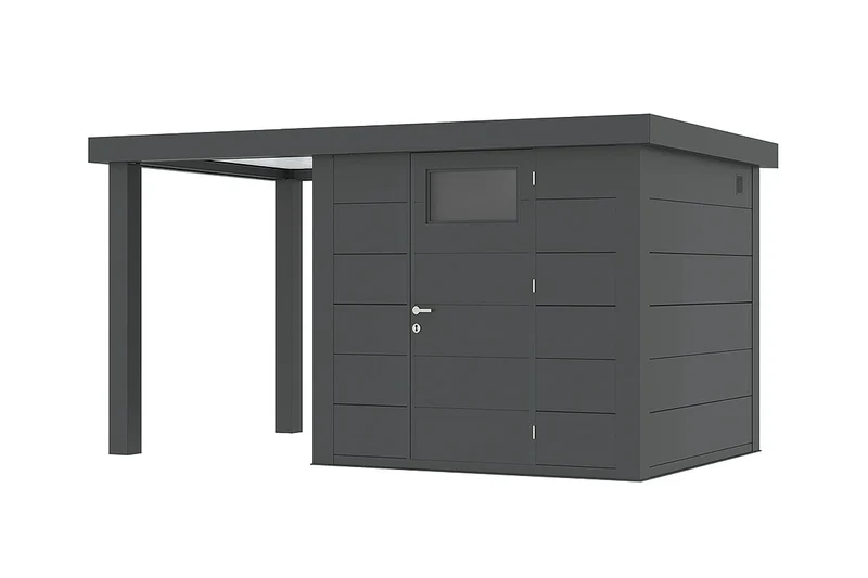 Telluria Gerätehaus Modell Classico 2424 mit Seitendach 170 cm