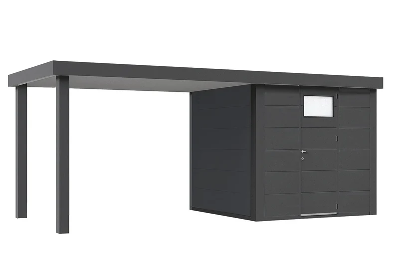 Telluria Gerätehaus Modell Classico 2424 mit Seitendach 170 cm