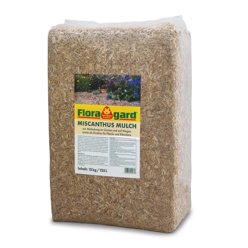 Floragard Miscanthus Mulchballen