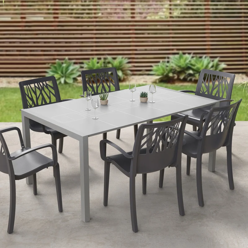 Table de jardin EDEN 165 x 87 cm